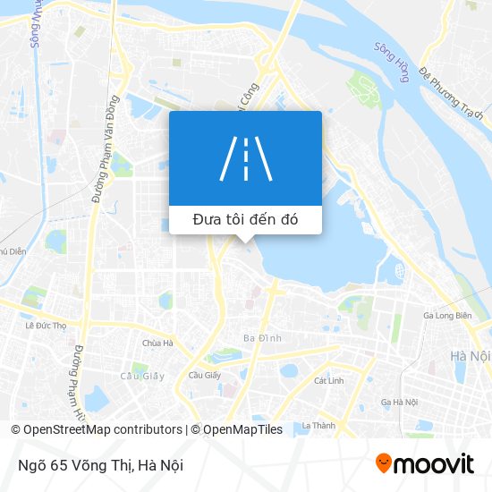 Bản đồ Ngõ 65 Võng Thị