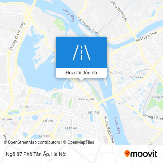 Bản đồ Ngõ 87 Phố Tân Ấp
