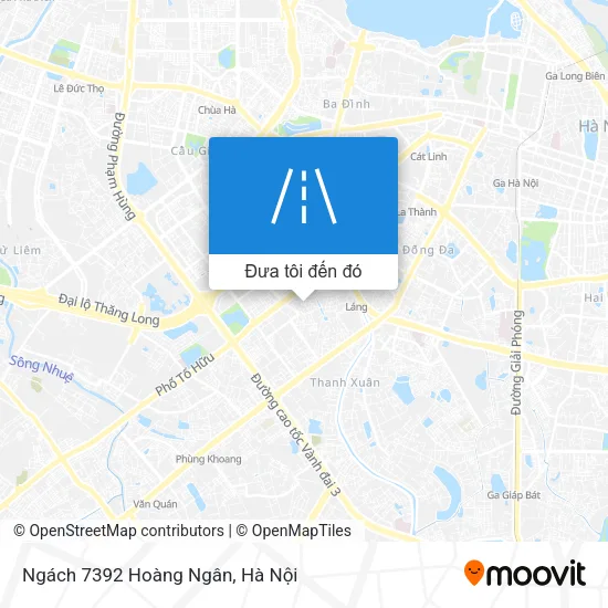 Bản đồ Ngách 7392 Hoàng Ngân
