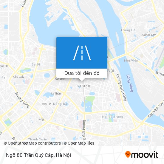 Bản đồ Ngõ 80 Trần Quý Cáp