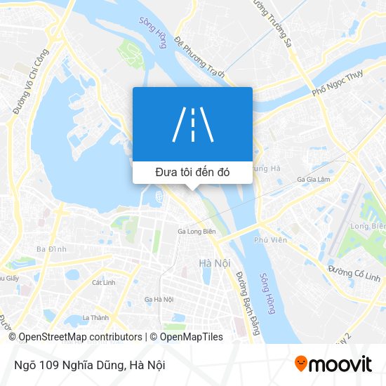 Bản đồ Ngõ 109 Nghĩa Dũng
