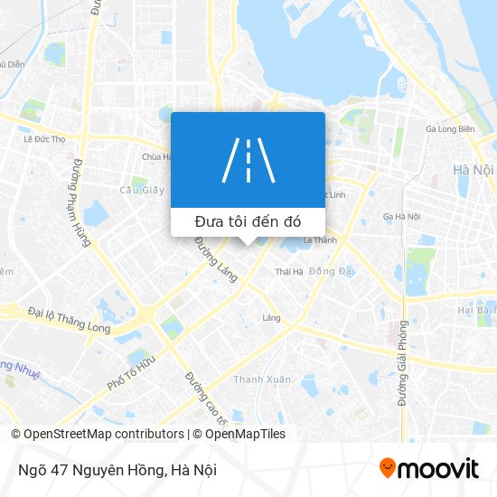 Bản đồ Ngõ 47 Nguyên Hồng