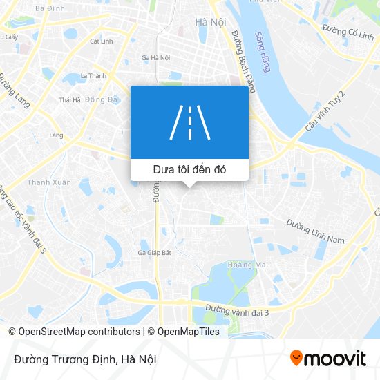 Bản đồ Đường Trương Định