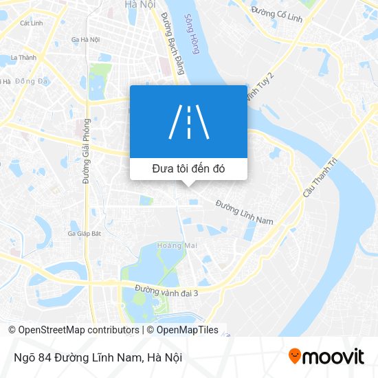 Bản đồ Ngõ 84 Đường Lĩnh Nam