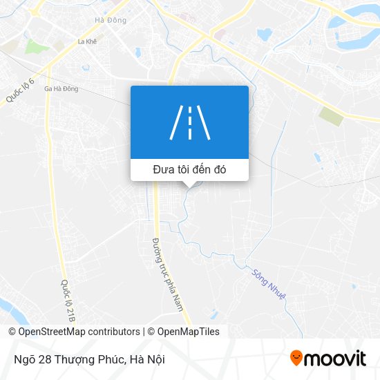 Bản đồ Ngõ 28 Thượng Phúc