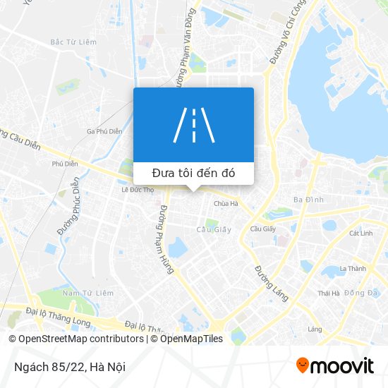 Bản đồ Ngách 85/22