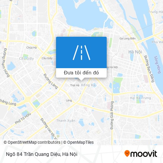 Bản đồ Ngõ 84 Trần Quang Diệu