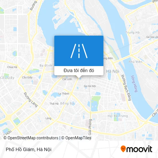 Bản đồ Phố Hồ Giám