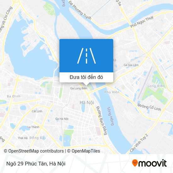 Bản đồ Ngõ 29 Phúc Tân