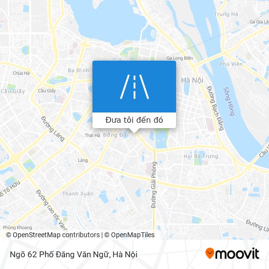 Bản đồ Ngõ 62 Phố Đăng Văn Ngữ