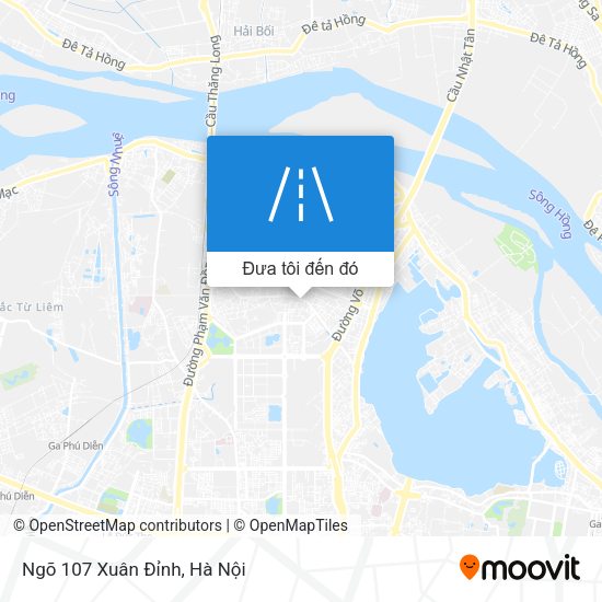 Bản đồ Ngõ 107 Xuân Đỉnh