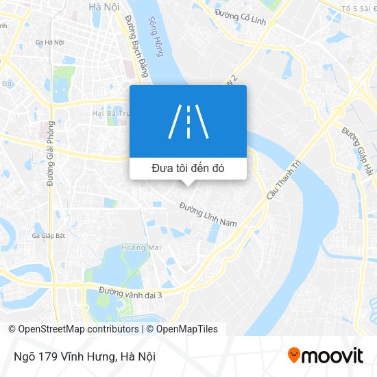 Bản đồ Ngõ 179 Vĩnh Hưng