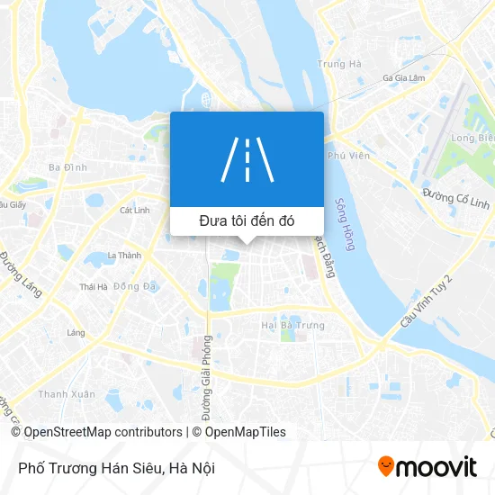 Bản đồ Phố Trương Hán Siêu