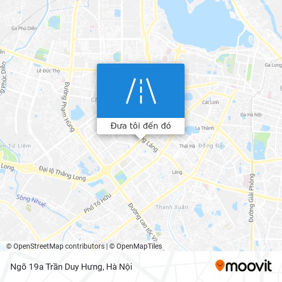 Bản đồ Ngõ 19a Trần Duy Hưng