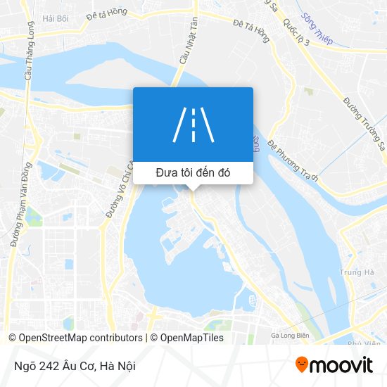 Bản đồ Ngõ 242 Âu Cơ