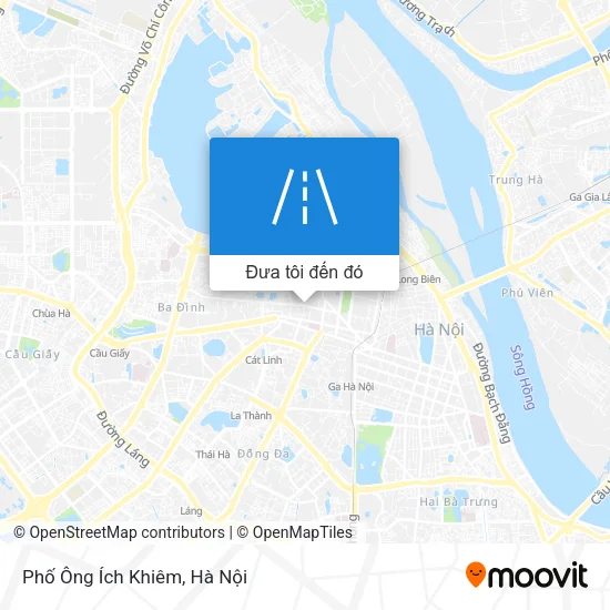 Bản đồ Phố Ông Ích Khiêm