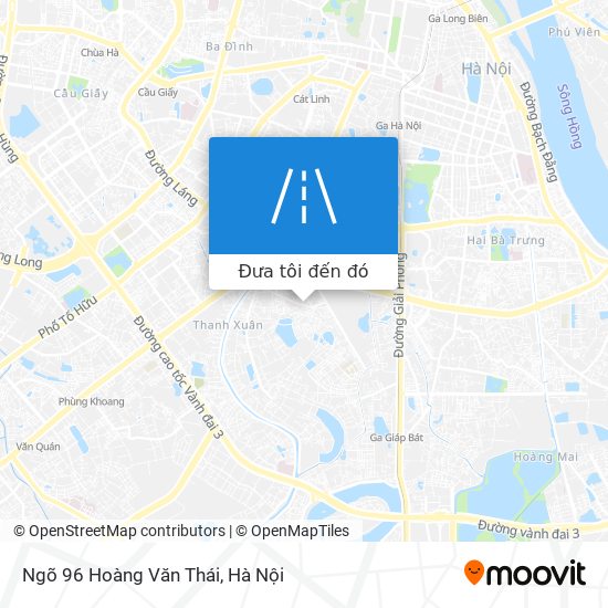 Bản đồ Ngõ 96 Hoàng Văn Thái