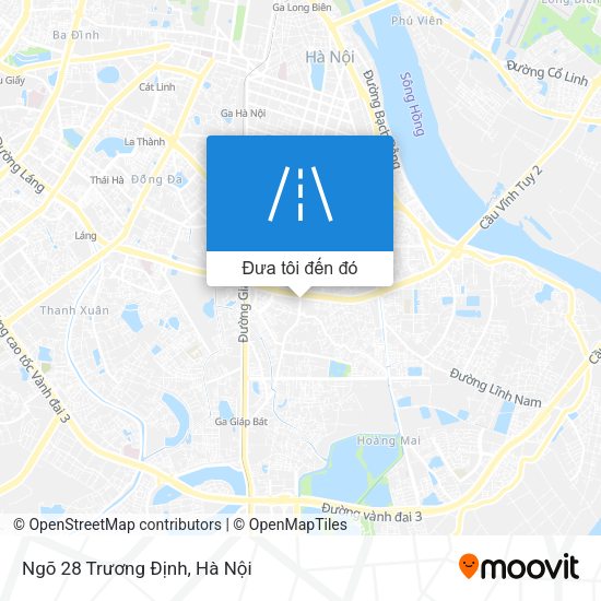 Bản đồ Ngõ 28 Trương Định