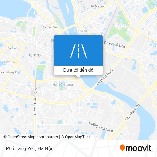 Bản đồ Phố Lãng Yên