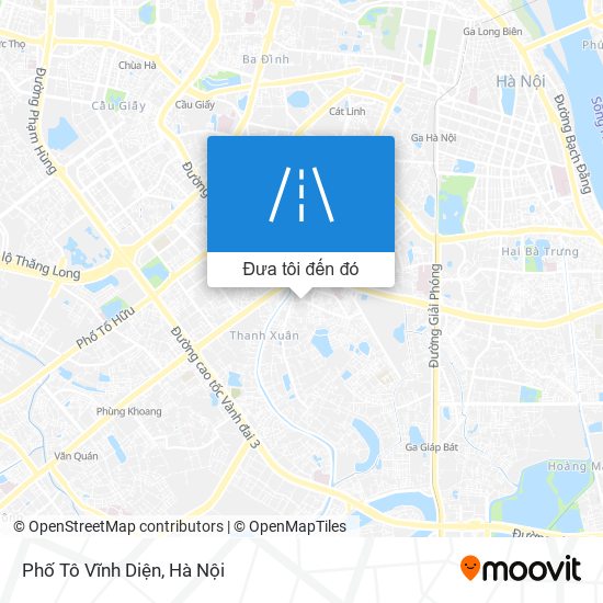Bản đồ Phố Tô Vĩnh Diện