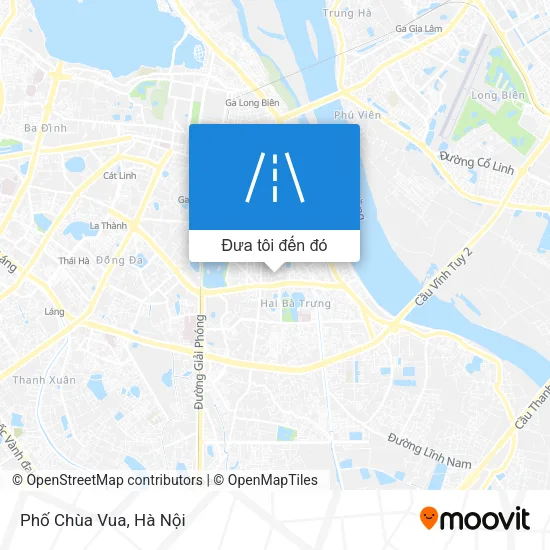Bản đồ Phố Chùa Vua