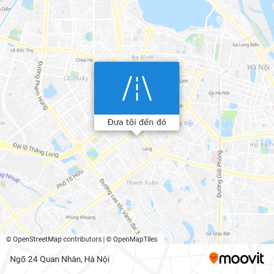 Bản đồ Ngõ 24 Quan Nhân