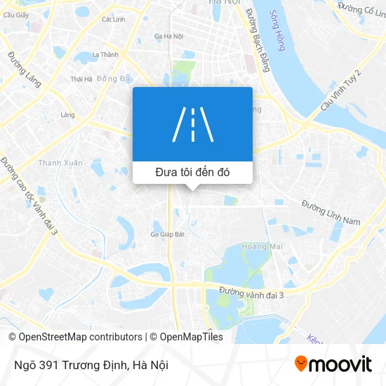 Bản đồ Ngõ 391 Trương Định