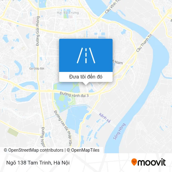 Bản đồ Ngõ 138 Tam Trinh