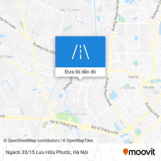 Bản đồ Ngách 33/15 Lưu Hữu Phước