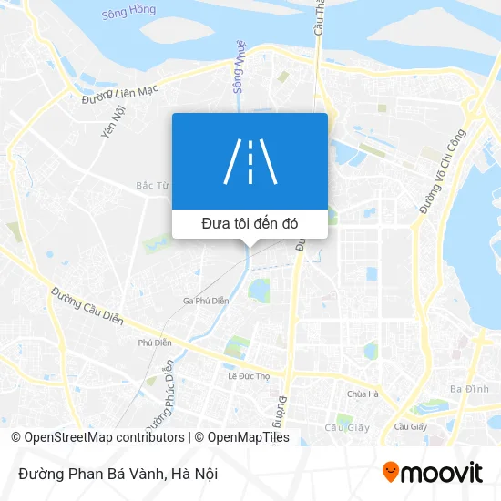 Bản đồ Đường Phan Bá Vành