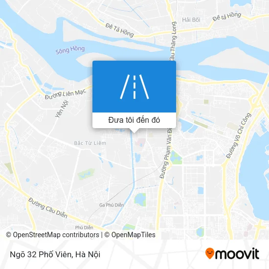 Bản đồ Ngõ 32 Phố Viên