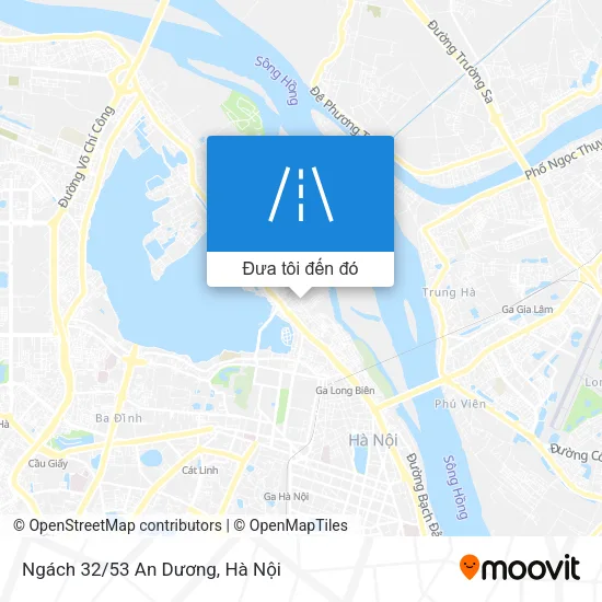 Bản đồ Ngách 32/53 An Dương