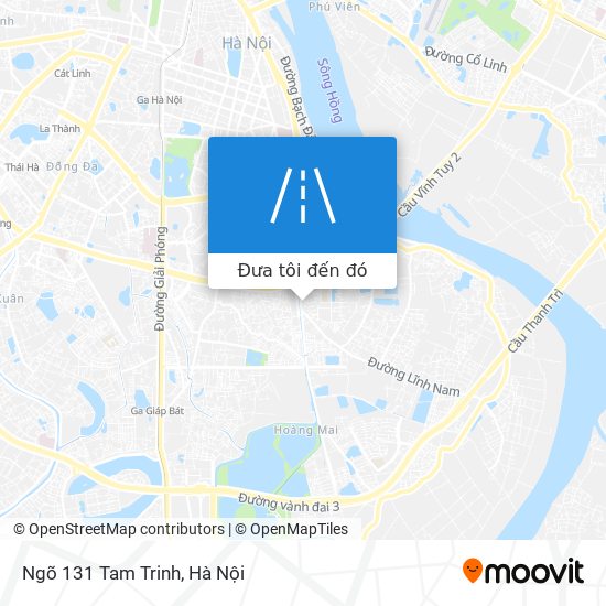 Bản đồ Ngõ 131 Tam Trinh