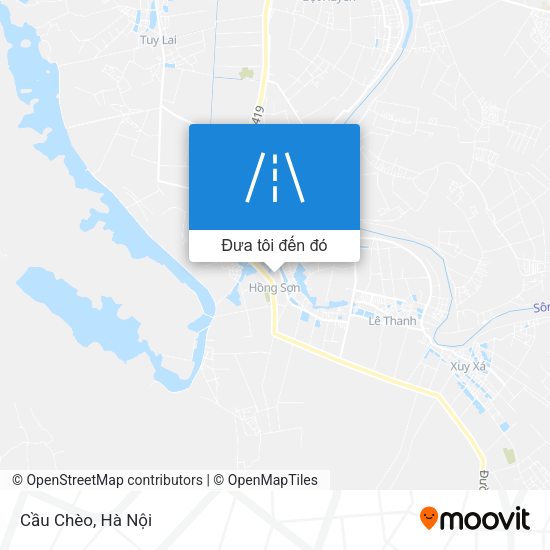 Bản đồ Cầu Chèo
