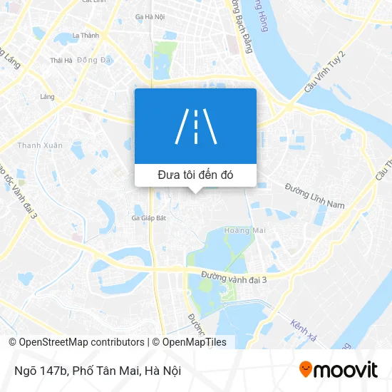 Bản đồ Ngõ 147b, Phố Tân Mai