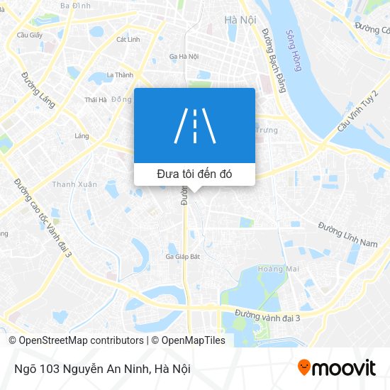 Bản đồ Ngõ 103 Nguyễn An Ninh