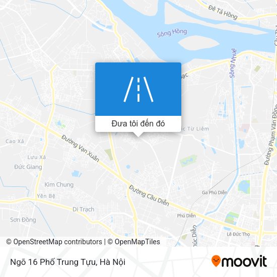 Bản đồ Ngõ 16 Phố Trung Tựu