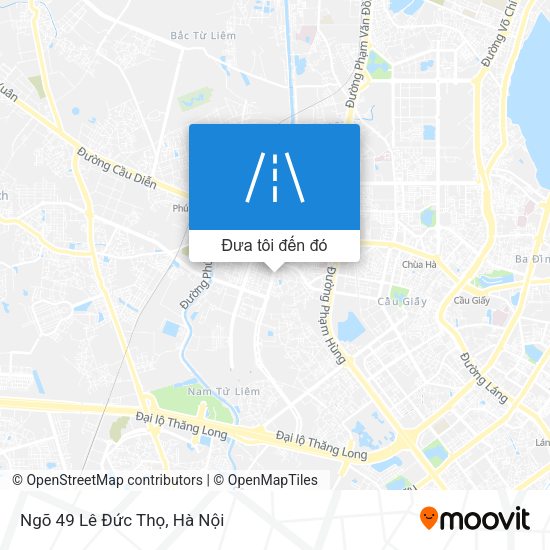 Bản đồ Ngõ 49 Lê Đức Thọ