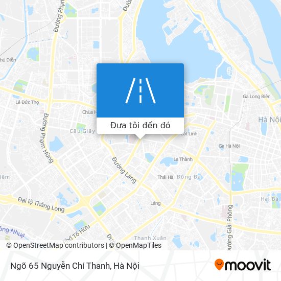 Bản đồ Ngõ 65 Nguyễn Chí Thanh