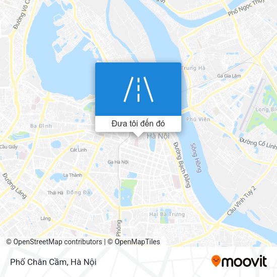 Bản đồ Phố Chân Cầm