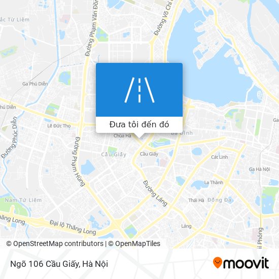 Bản đồ Ngõ 106 Cầu Giấy