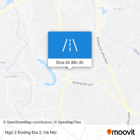 Bản đồ Ngõ 2 Đường Đìa 2