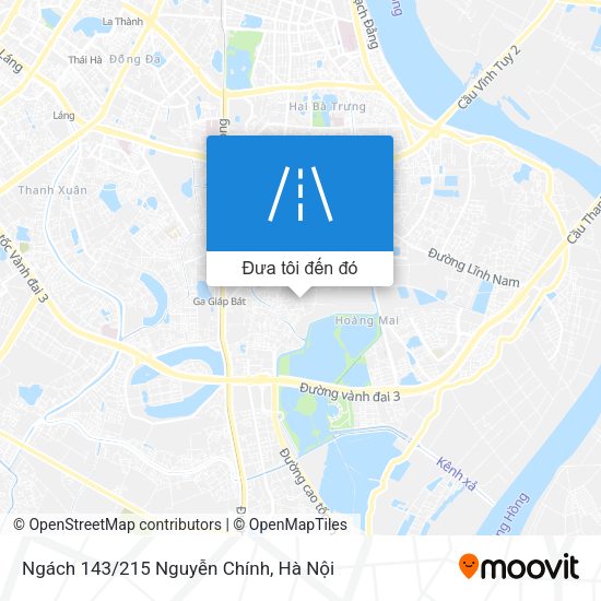 Bản đồ Ngách 143/215 Nguyễn Chính