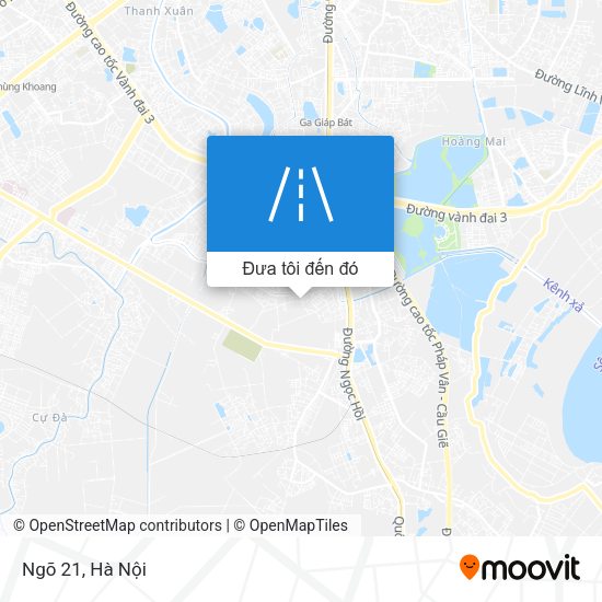 Bản đồ Ngõ 21