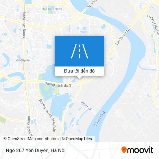 Bản đồ Ngõ 267 Yên Duyên