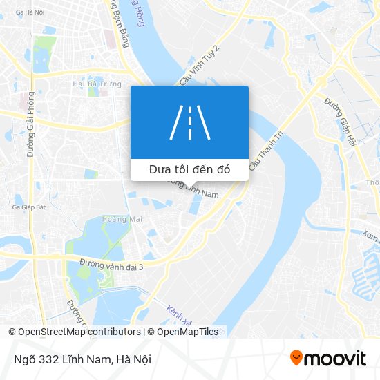 Bản đồ Ngõ 332 Lĩnh Nam