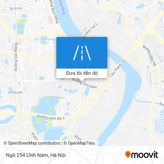 Bản đồ Ngõ 254 Lĩnh Nam