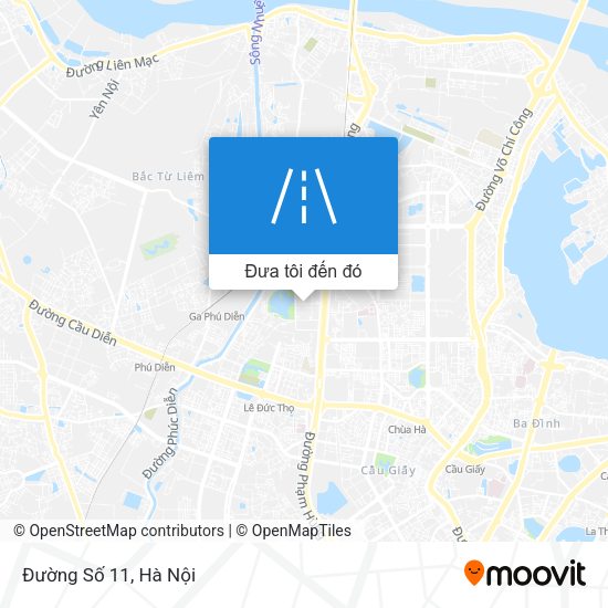 Bản đồ Đường Số 11
