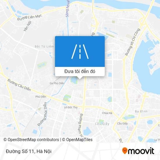 Bản đồ Đường Số 11