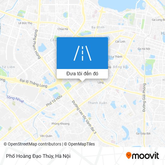 Bản đồ Phố Hoàng Đạo Thúy